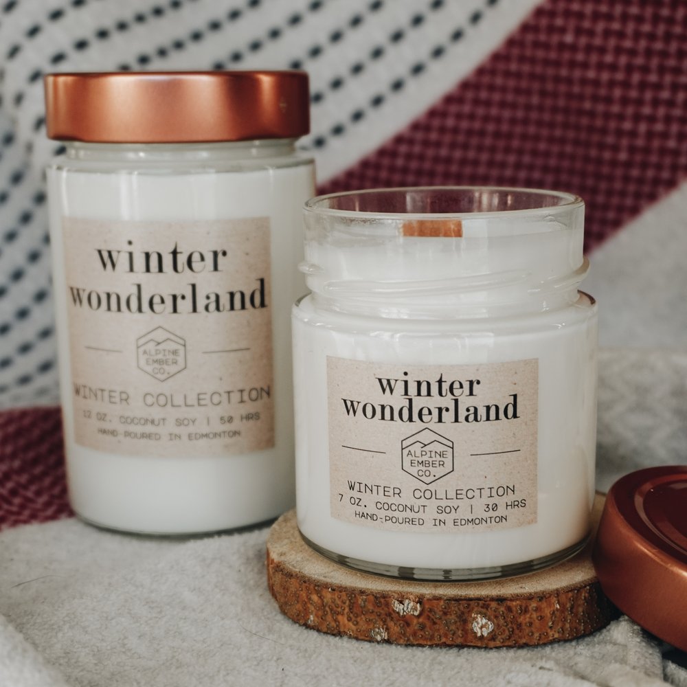 WINTER WONDERLAND COCONUT SOY CANDLE