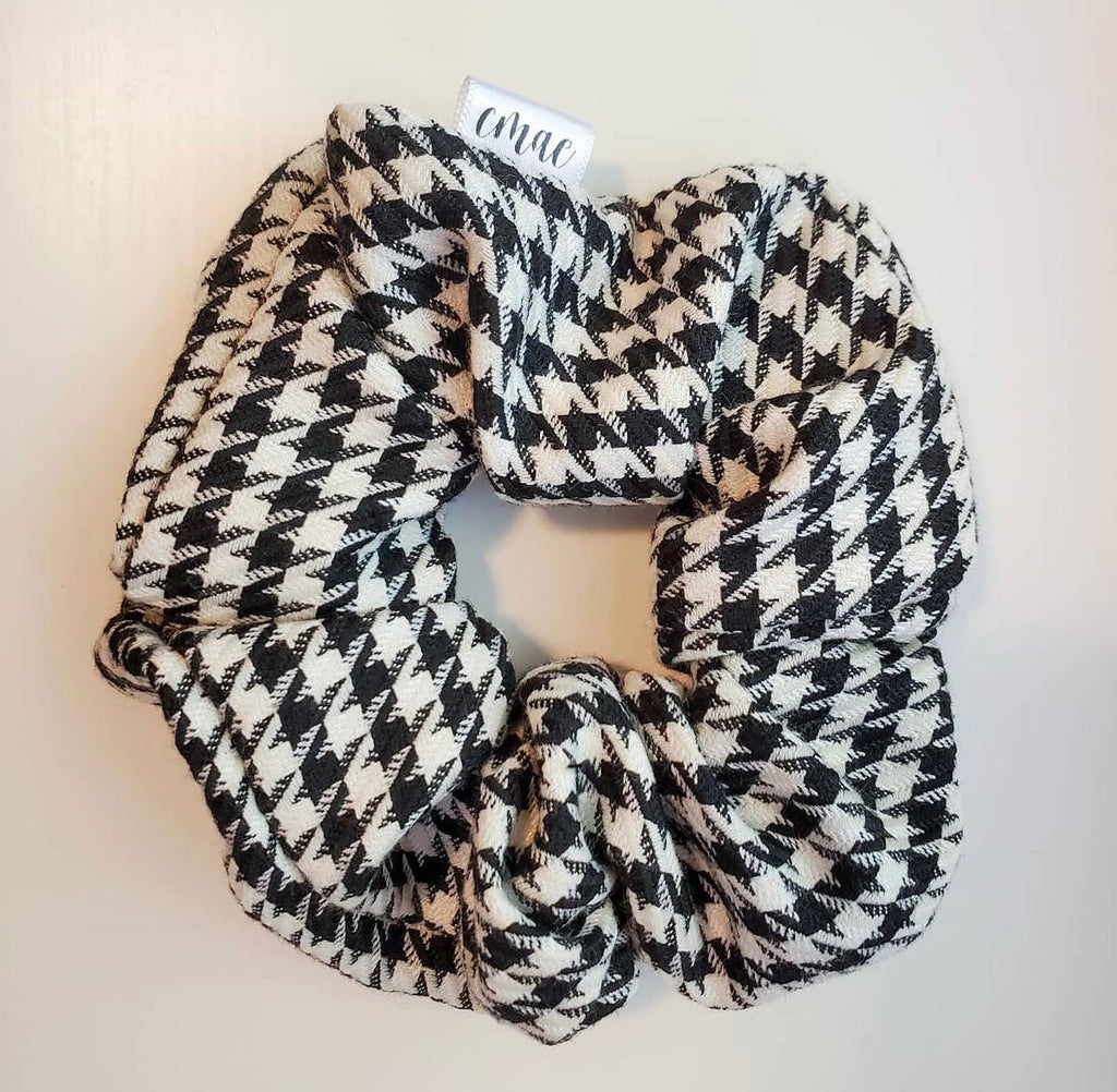 Houndstooth Scrunchies